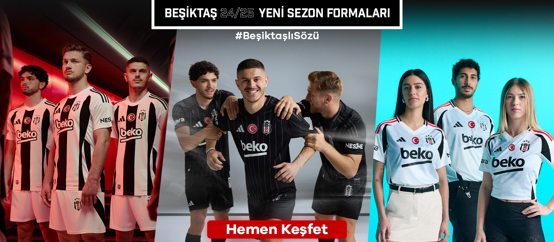 24-25 Adidas Beşiktaş İç Saha Forma